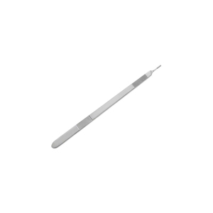 Porte-lame en acier inoxydable allemand 250 mm 9.34 \ "droit No 3 poignée de scalpel réutilisable non stérile alimentation manuelle vente en gros - Product Image 2