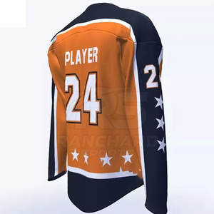 Camiseta de Hockey sobre Hielo, Ropa Deportiva para Equipos Universitarios, Uniforme Escolar para Equipos de Hockey sobre Hielo - Product Image 5