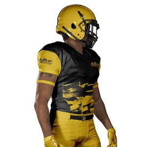 Custom Tailored Breathable Plus <b>Size</b> American <b>Football</b> Uniform Set Lightweight Polyester Fabric Sublimation Printing Team Logo - Product Image 3