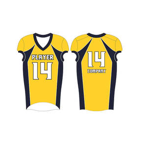Top Sale Youth American Football Jersey Set Logotipo personalizado Transpirable Manga corta Tallas grandes-Diseña tu propio uniforme para el equipo - Product Image 6