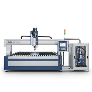Industrial CNC Pure Waterjet Cutting Machine 3-Axis 90HP High Precision 0.1mm <b>Foam</b> Rubber Plastic Wood Leather <b>Cutter</b> - Product Image 3