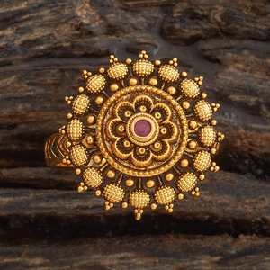 Adjustable Antique Style Fashionable <b>Ring</b> <b>Watch</b> 180543 with Bezel Setting Moon Shape and for Boys for Wedding Occasions - Product Image 1