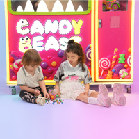 Distributeur automatique de bonbons Futurieno 2026 Nouvelle Version Candy Beast avec écran tactile 21,5 pouces, capacité de 150 gobelets, conforme ADA