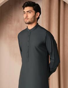 Best Selling Product Islamic Clothing <b>Men</b> Thobe Muslim <b>Arabic</b> Jubba Wholesale Price Casual Wear Jubba for <b>Men</b> in Stock - Product Image 5