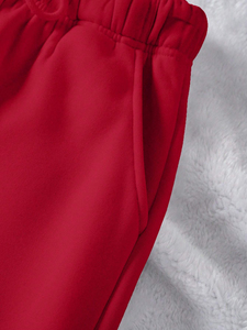 กางเกงวอร์มผ้าฝ้ายสำหรับผู้ชายกางเกงจ๊อกกิ้งทรงหลวมพิมพ์ลายออกแบบได้ตามต้องการ - Product Image 4