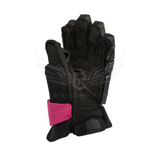 Guantes de Hockey sobre Hielo Ligeros de Malla, Cuero de Alta Calidad, Agarre Fuerte, Tacto de Calidad, Correa de Muñeca Ajustable, Dedos Completos - Product Image 4