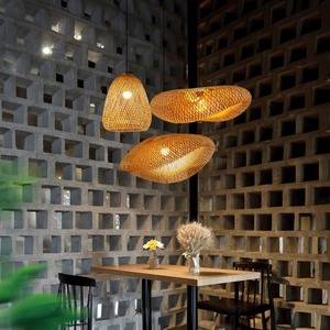 Vente en gros d'abat-jour en bambou pour la décoration de la maison plafonnier de luxe pour la décoration de la maison Living Resort Hotel Made by Vietnam - Product Image 6