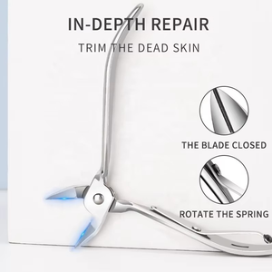 Kit de Instrumentos de Podología de 5 Piezas, Acero Inoxidable, Cortaúñas para Uñas Encarnadas, Tijeras para Manicura, Cuidado de las Uñas - Product Image 2