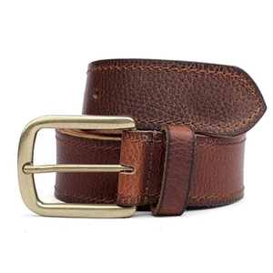 Hebilla de cuero genuino de tarifa barata completamente personalizada Cinturones de cuero genuino de Pakistán - Product Image 2