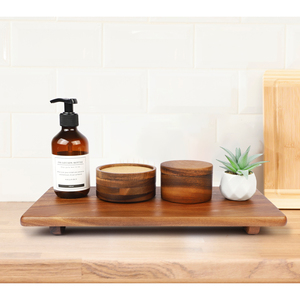 Natural Wooden Serving Tray Decorative Cake and Dessert <b>Board</b> - Product Image 5