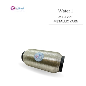 Jari de poliéster tipo MX Jari bordado 150D de alta tenacidad con hilo metálico tipo Lurex S y ST tipo cobre metálico MX - Product Image 3