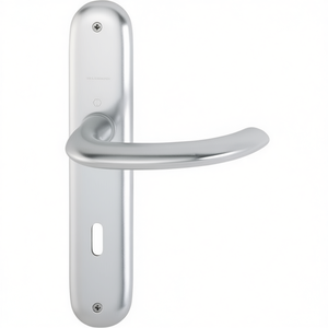 Marseille 1138/273P Aluminium F1 OB 72 mm DIN Left/Right HOPPE Long <b>Plate</b> Set for Mail & Key Wall Organizer - Product Image 3