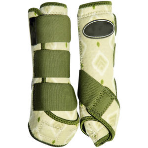 Bottes de protection pour chevaux professionnelles, protection des jambes, absorption des chocs, bottes de tendon et de jarret pour l'équitation par ARMANDIOUS - Product Image 1