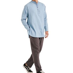 Pantalones de lino de algodón informales de calidad superior para hombre, los mejores pantalones de cintura alta transpirables de verano, precio bajo - Product Image 1