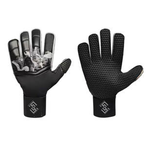 Gants de gardien de but professionnels en latex de haute qualité, nouveau design, protection complète des mains, fermeture antidérapante à boucle et crochets pour le sport - Product Image 1