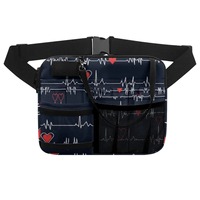 Imprimer à la demande Pack médical sangle de taille réglable infirmière Fanny Pack femme pour stéthoscopes Kit de soins infirmiers étudiant outils 2025