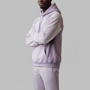 Sweat à capuche en molleton technique, imprimé vintage hip-hop, logo, poids lourd, pour jeunes, hiver, peluche, nouveau, surdimensionné, doux, pour hommes - Product Image 3