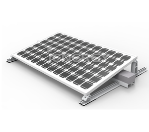 Estructura <span class=keywords><strong>de</strong></span> Montaje con Lastre para Paneles Solares en Techos Planos Orientados al Este-Oeste y al Sur, Soporte <span class=keywords><strong>de</strong></span> Montaje para Paneles Fotovoltaicos para Pedidos al por Mayor - Product Image 5