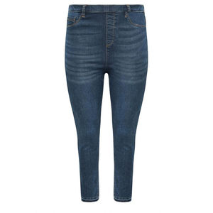 Lupin feutre femmes décontracté taille haute jegging respirant jean moulant Logo grande taille lavage Stretch Denim couleur crayon pantalon - Product Image 3