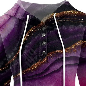 เสื้อฮู้ดผู้หญิง น้ำหนักเบา ผ้าฝ้าย 100% ทรงปกติ สกรีนโลโก้ได้ สีพื้น สำหรับฤดูหนาว คอฮู้ด ทนทาน แห้งเร็ว - Product Image 6