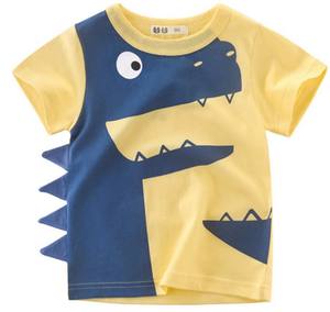 เสื้อยืดคอกลมพิมพ์ลายการ์ตูนสำหรับเด็กผู้ชายเสื้อยืดลำลองสำหรับเด็ก - Product Image 6