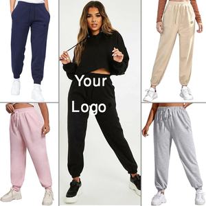 Qualité supérieure Écologique Personnalisable À La Mode Couleur Unie Joggers Femmes Nouveau Design Orienté Vers L'exportation 100% Coton Direct - Product Image 6