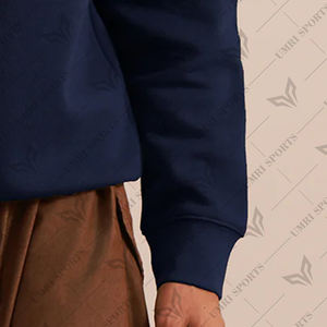 Sweat-shirt personnalisé 100% coton veste avec pull coupe-vent pour Gym course Fitness et vêtements de sport - Product Image 2