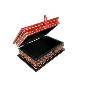 Caja de Joyería Decorativa de Madera Impresa Personalizada de Alta Calidad, Diseño Vintage, Artesanía Premium para el Hogar, Venta al Por Mayor - Product Image 4