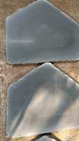 Dalles de pavage en basalte noir indien DECOR STONES, durables, finition surface polie, 30 mm d'épaisseur, garantie 5 ans, traditionnelles