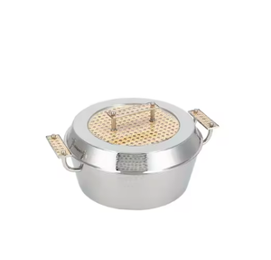 Vente en gros de casseroles en acier inoxydable et métal casseroles multicolores de qualité supérieure avec bouton et couvercle - Product Image 5