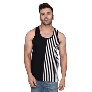 High Quality Customized Men's <b>Sleeveless</b> Gym Stringer OEM Customizable Sublimated Solid Color Bodybuilding Fitness Men Vest - Product Image 1