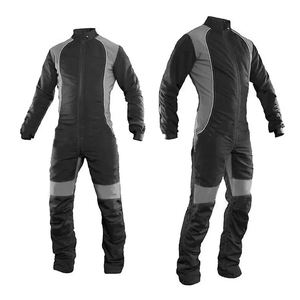 Men's Fully Customized Breathable <b>One</b> Piece <b>Wet</b> Skydiving Suit with Chest Zip and Front Logo Wholesale Price - Product Image 4