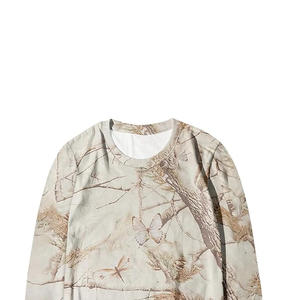 Unisex Winter Camouflage Fleece Breathable <b>Lined</b> Sweatshirt Fashion Print Pullover for <b>Men</b> and Women - Product Image 4