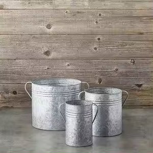 Pot de fleur en laiton couleur or métal planteur maison décorative plante support extérieur fenêtre boîte jardin décoratif Pots support - Product Image 4