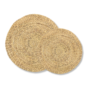 Top Products PLACEMATS EN HYACINTHE D'EAU SOUS-VERRE/MAST Protégez et décorez votre table avec des napperons élégants - Product Image 1