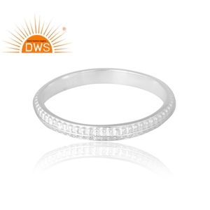 เครื่องประดับแหวนเงินแบบสั่งทำใหม่สำหรับเป็นของขวัญสำหรับผู้หญิงสำหรับเธอ - Product Image 4