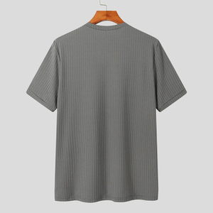 T-shirt en coton pour homme, t-shirt décontracté à manches courtes, oem odm, t-shirt uni, chemises polo grande taille pour homme, vente en gros par le fabricant - Product Image 6