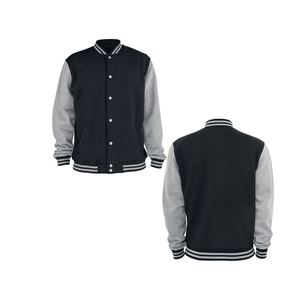 Chaqueta Varsity Ligera de Algodón Puro de Alta Calidad, Personalizable, Cortavientos, Transpirable, para Hombre, Invierno, OEM - Product Image 4