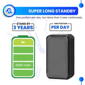 Dispositif de suivi GPS miniature sans fil anti-perte 4G, application TraqCare, télécommande, batterie rechargeable 4200mAh, garantie 1 an - Product Image 5