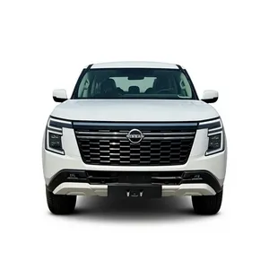 Nouveau Nissan Patrol SE Platinum City 2025, moteur essence 3.8L, transmission automatique, conduite à gauche, couleur blanche, V6T, 7 places, 316 ch - Product Image 1