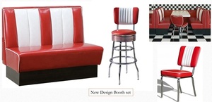 ชุดเฟอร์นิเจอร์ร้านอาหารเชิงพาณิชย์สำหรับบูธโซฟา/ร้านอาหารโต๊ะรับประทานอาหารเก้าอี้ร้านอาหาร - Product Image 6