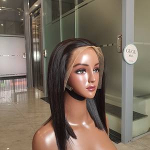 Vietnamese Virgin Raw Human Hair <b>Wig</b> 13x4 Frontal with Transparent Lace Bone Straight Natural Color <b>for</b> <b>Black</b> <b>Women</b> Wave Style - Product Image 2