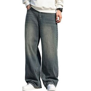 Jean baggy noir personnalisé pour hommes et grands garçons Pantalon de skate à motif solide et à délavé à libération originale - Product Image 5