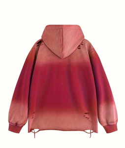 Sweat-shirts à capuche pour hommes de qualité supérieure et élégants, à deux tons, avec un design/logo brodé, nouvelle mode, sweat-shirts à capuche épais pour l'hiver - Product Image 2