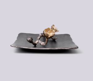 ที่ใส่ผ้าเช็ดปากลายใบไม้พร้อมที่ใส่กระดาษเช็ดปากแบบตกแต่งที่วางทิชชู่ที่วางบนโต๊ะอุปกรณ์โต๊ะอาหารสำนักงานที่บ้าน - Product Image 3