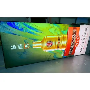 TIANLANG Caja de Luz LED Acrílica Sin Costuras de Alta Calidad, 2x2 Pies, Diseño Cuadrado para Pared Interior con Marco de Aluminio, Gráficos Impresionantes - Product Image 2