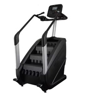 Monte-escalier électrique professionnel pour salle de sport, écran tactile 27 pouces, en acier durable, entraînement des jambes
