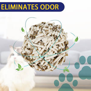 Litière <span class=keywords><strong>pour</strong></span> <span class=keywords><strong>chat</strong></span> manioc maïs agglomération rapide bon marché en gros - Product Image 3