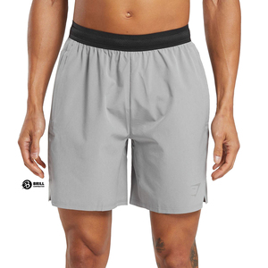 Ropa deportiva personalizada de alta calidad verano transpirable secado rápido Nylon Spandex entrenamiento atlético entrenamiento hombres gimnasio pantalones cortos - Product Image 1