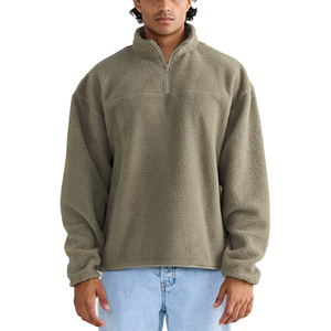 Chaquetas de Sherpa de buen Material de alta calidad de estilo superior en Color sólido última moda Sherpa Fleece Softshell chaquetas para hombres - Product Image 2